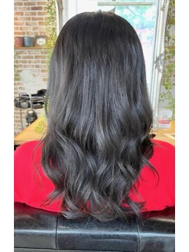 グリー ヘアープロデュース(Gree hair produce) 〈Gree金子〉セミロング　透明感　オリーブグレージュ