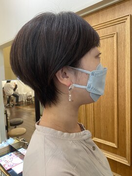 メイクス 表参道(MAKE'S omotesando) ホワイトグレージュ/デジタルパーマ/チェリーブラウン/表参道