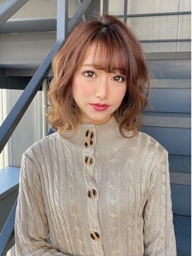 アトラス(ATRAS) 斜めバング カラーサンドベージュカラー シルキーベージュ