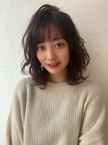 ヘアー カラーズ(HAIR COLORS)&nbsp;ミディアムパーマスタイル