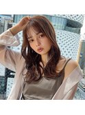 韓国風クビレレイヤースタイル