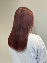 ヘアーアンドメイク アンジュ 中野店(Hair&Make ange) ダブルカラー×ピンクハイライト