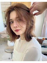 アフロートリノ(AFLOAT Leino)&nbsp;小顔ヘルシーレイヤースタイル透明感カラー【修】20代30代40代