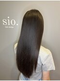 縮毛矯正美革ストレート