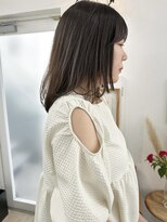 イコ 表参道原宿(ico)&nbsp;グレージュ イルミナカラー 顔まわりレイヤー