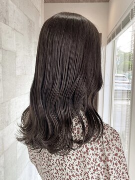 ミルヘアデザイン(mil hair design) イヤリングカラーインナーカラーハイライトフェイスフレーミング