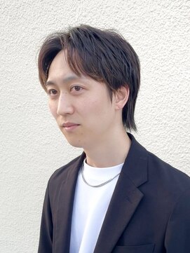 トト 船橋店(toto.) マッシュパーマ/ウルフ/アッシュブラック/メンズ[西船橋/津田沼]