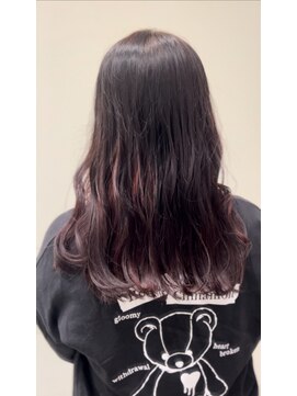 ソイルアヴェダ ららぽーと沼津店(SoilAVEDA) 淡いボルドーカラー