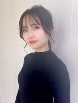 オーロ(ORO)&nbsp;卵型さんにおすすめ前髪あり夏のヘアアレンジ