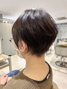 アース 高円寺店(HAIR & MAKE EARTH) 首元スッキリ収まるショートヘア☆ 《earth_aoyagi0415》