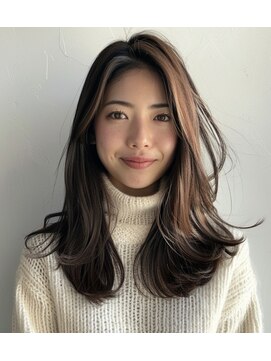 ルシードスタイル アウラ 松戸市五香(LUCIDO STYLE Aura) ロングスタイル【松戸・五香・白髪染め・カラー・髪質改善】