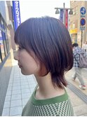 イヤリングカラー×ナチュラルウルフ