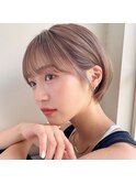 小顔ショート/マッシュショート/似合わせカット/ショートヘア