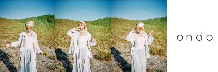 オンドバイサク(ondo by Saku)のサロンヘッダー