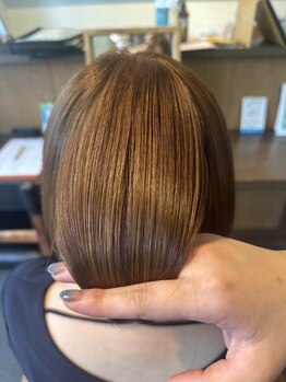 ヘアー グリーム(HAIR gLeam)の写真/一人ひとりの髪質やダメージを見極めた施術で髪のお悩みを解消◎長く、継続的に美髪に導く実力派サロン◇