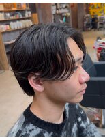 カーニー 上野(kearny) ニュアンスパーマフェザーパーマワンカールパーマセンターパート