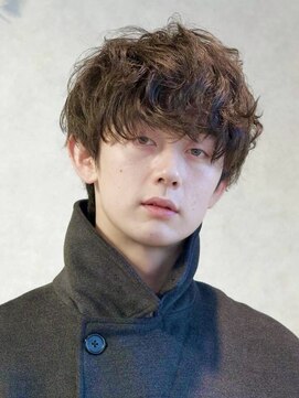 ディッセンバー 渋谷(December) ◎メンズ マッシュ ニュアンスパーマ 束感 メンズカット