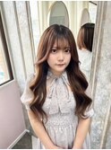 #名古屋#栄#プルエクステ#エクステ#カラー#インナーカラー