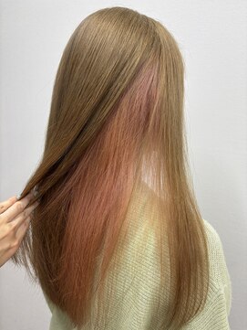 ブレス 横浜(bless) かわいいインナーピンク×ベージュ