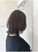 ミディアムレイヤー　ラベンダーグレージュ
