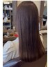 髪に優しくサラサラに【酸性ストレート】￥19,800→16,500