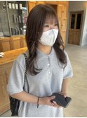 ロング×透明感カラー
