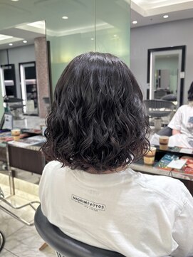 アピッシュ ギンザ(apish ginza) ボブパーマ/コテ巻き風パーマ/プードルパーマ/ウェーブパーマ