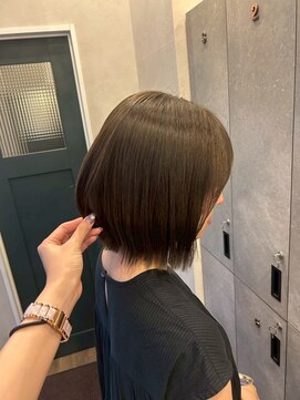 ルース(LOOSE) ナチュラルボブ♪#立川#立川駅#縮毛矯正#髪質改善#ブリーチ