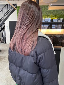 ヴィオラカラー(VIOLLA COLOR) バレイヤージュ / レッド