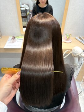 柔らかさ×透明感でナチュラルかわいい人気寒色ブラウン【千葉】