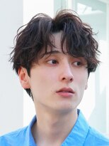 フィフス 仙台(fifth) 仙台センターパートシャドウパーマ緩め無造作パーマ刈り上げなし