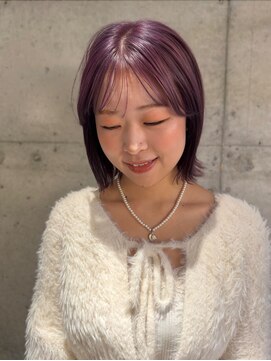 ロンドフルール 大宮東口(Lond fleur) ミニウルフレイヤーカット顔周りカット前髪カット韓国ボブ/大宮