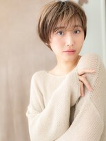 カバーヘア ブリス 大宮西口(COVER HAIR bliss)&nbsp;マッシュショート/ハイトーン/ホワイトブロンド/小顔ショートe