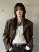 エイチ ウルフカット 大阪梅田(811)&nbsp;50代ハンサムショートショートバレイヤージュクラゲヘアパーマ