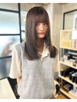 サクラ オモテサンドウ(SAKURA)&nbsp;セミロングレイヤーカット/ミディアムヘア/髪質改善/表参道