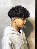 ニアウ 高崎店(Niau) MEN’S/リバースセンターパート/ニュアンスパーマ/群馬高崎