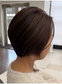 【癖毛だけどショートにしたい方！】毛穴改善×大人ショート