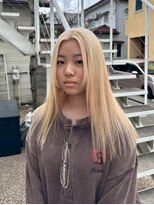 アフターニュース 新潟(afternews)&nbsp;ミルクブロンド/ケアブリーチ/ダブルカラー/新潟