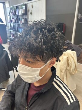 ワンクリエーション 愛甲石田店(ONEcreation) アンブレラカラー前髪クールショートイメチェン