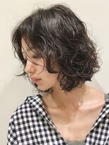 ピークアブー 原宿ハラカド(PEEK-A-BOO) ボブパーマ/カーリーヘア/大人癖毛くせ毛/黒髪/簡単スタイリング