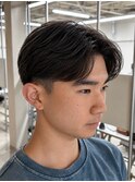 毛流れセンターパート/フェザーショート/かき上げ/アップバング