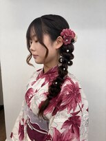 セブンルックス モカ 宇都宮鶴田店(7LOOKS mocha)&nbsp;浴衣ヘアセット