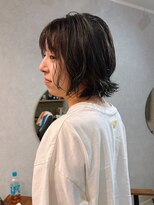ＨＡＩＲ　ＭＥＮＯＵ&nbsp;ダークマットカラーのニュアンスパーマ
