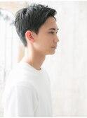 大人クールな七三ビジカジショートb