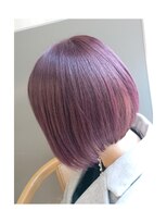 ヘアー ラピス(Hair Lapis)&nbsp;ラベンダーピンクで艶感アップ