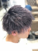 ヘアアンドメイクユ ニキス 利府店(HAIR&MAKE UNIXIS) パープルシルバー