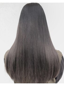 サロン マーニ(salon m ni) 外国人風チャコールアッシュ/ロングヘア
