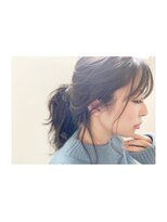 チョビー 銀座(chobii)&nbsp;[桜井]結んでも可愛いデジタルパーマ