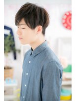 ヘアアンドビューティー ミック(Hair & Beauty miq) 流し前髪で優し気に…メンズマッシュショートb