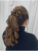 〇きれいめローポニーテール【BEAUTY SALON ALLIE´】